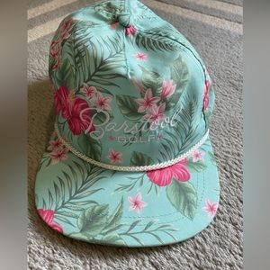 Barstool Floral Golf Rope Hat